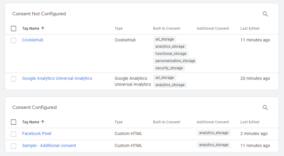 Download Google Tag Manager template