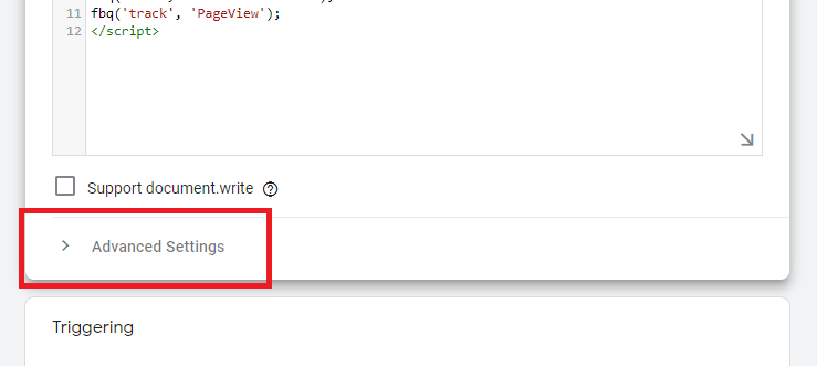 Download Google Tag Manager template